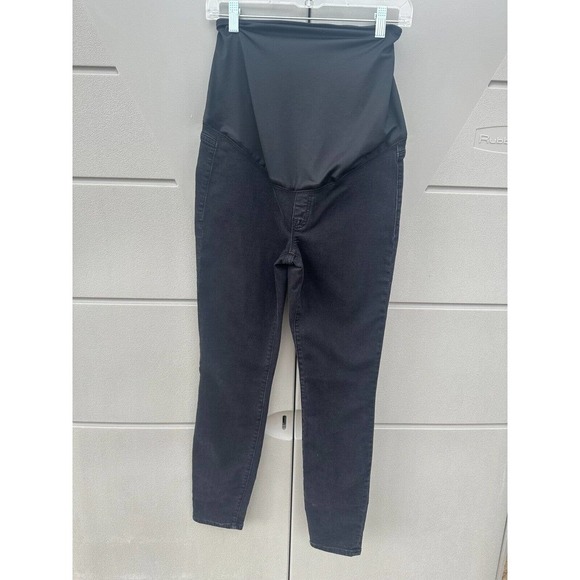 J.Crew BA785 Women's Black Maternity Jeans Signature Stretch Size 27 - Picture 2 of 13